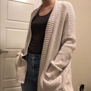 Free shipping: Cream Cardigan